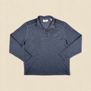 Tommy Bahama "Reversible" 1/4 Zip Pull Over Sweater XL
